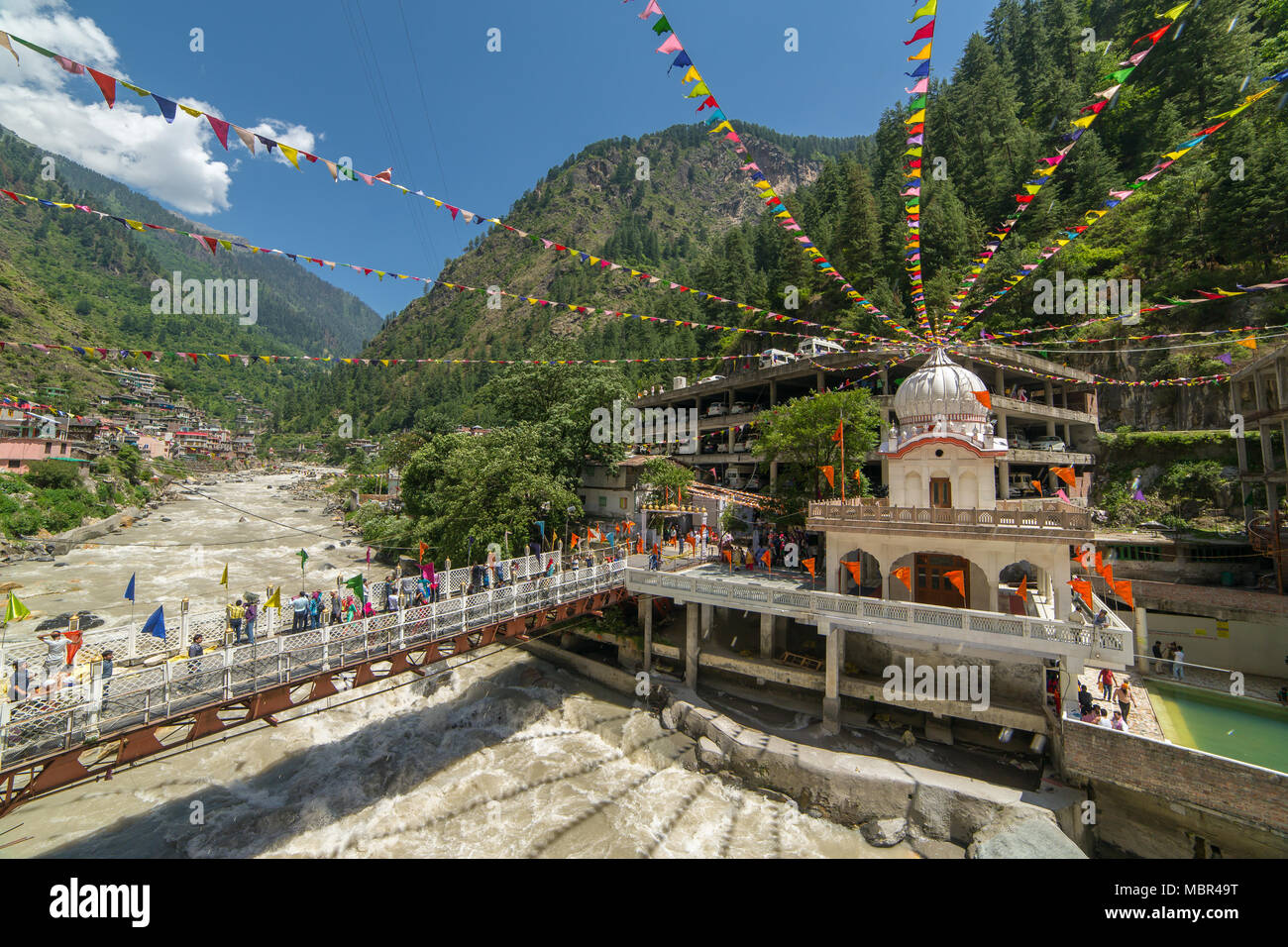 natural hot springs of Vashisht and Manikaran